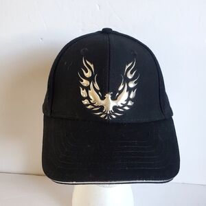 Firebird Liquid Metal Cap, featuring a silver chrome-like emblem